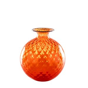 VASO  MONOFIORI BALLOTON arancio h.20,5