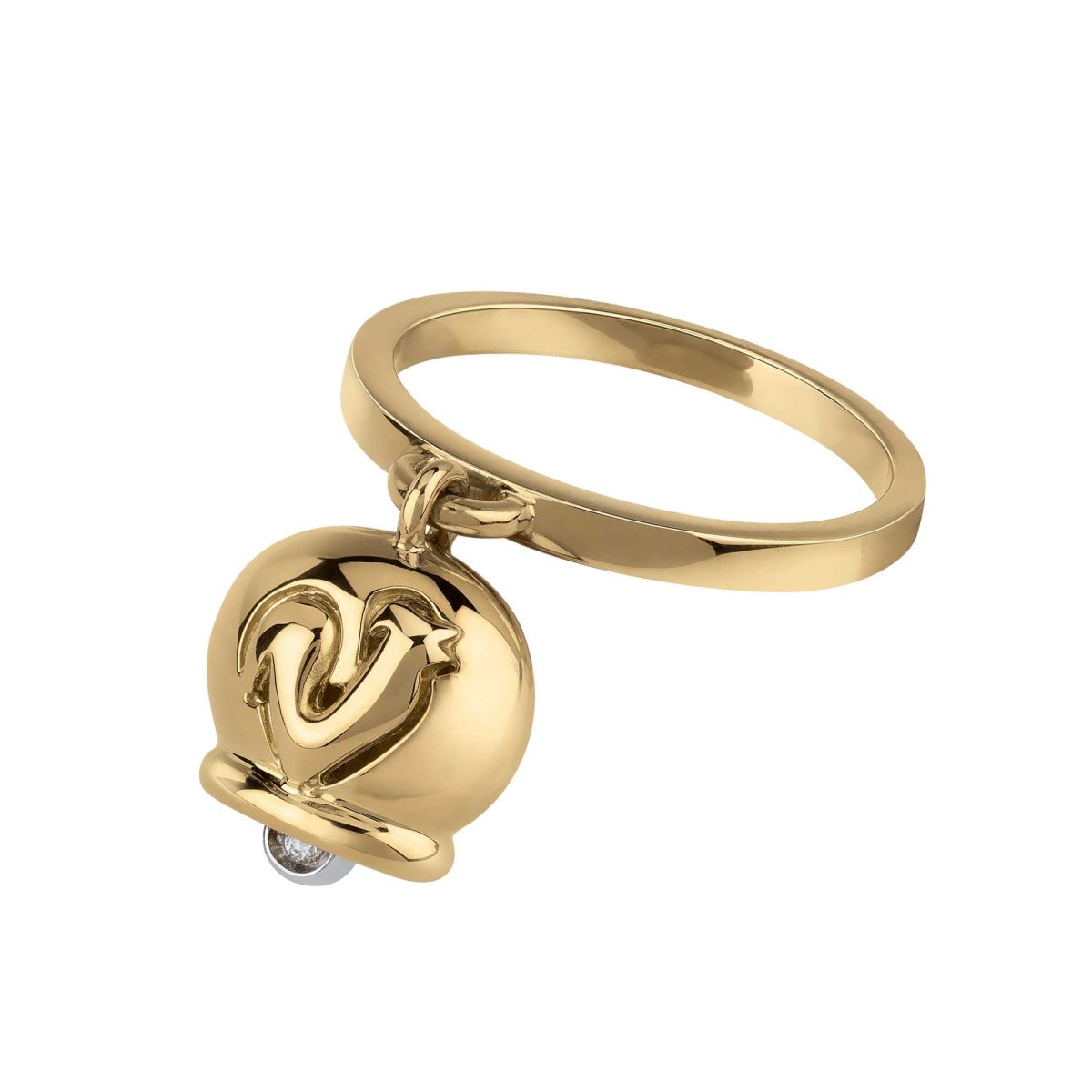 Anello Campanelle Oro Giallo KT 18
