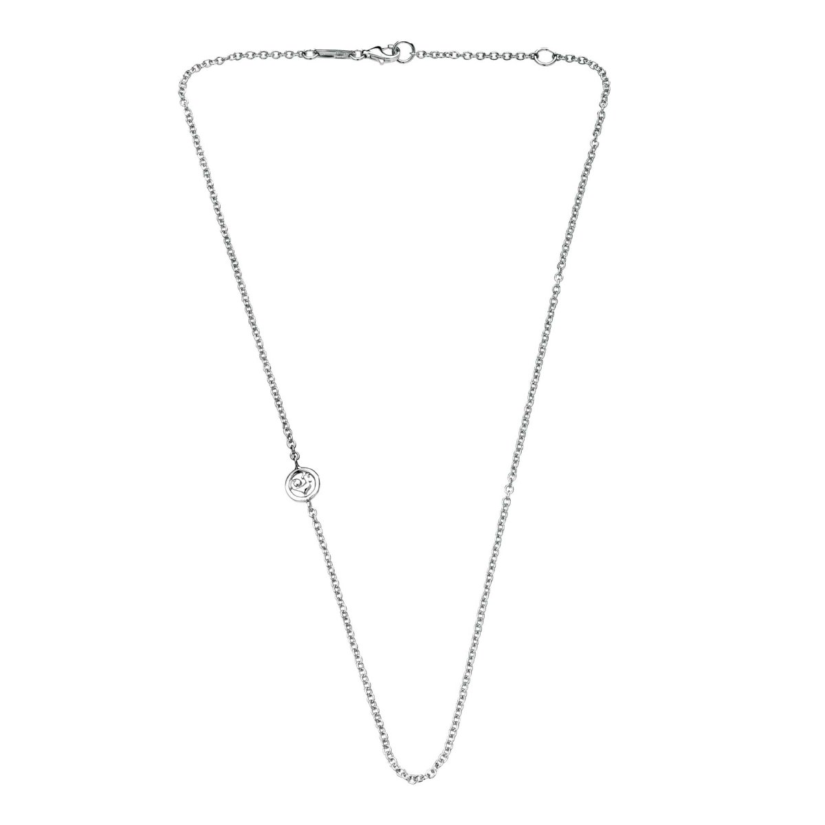 Catena con logo galletto Et Voilà Accessori in Argento