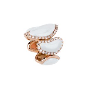 Anello a fascia Enchanté Oro e kogolong