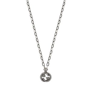Collana Gucci argento con GG