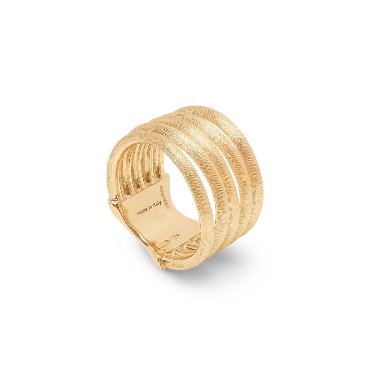 Anello Bicego Jaipur fili in oro giallo