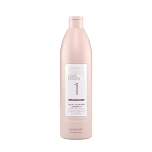 Alfaparf keratin therapy lisse deep cleansing shampoo - shampoo di pulizia profonda, senza solfati, sali e parabeni