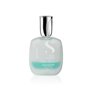 Alfaparf semi di lino sublime cristalli di seta - siero bifasico per tutti i tipi di capelli. Capelli come la seta