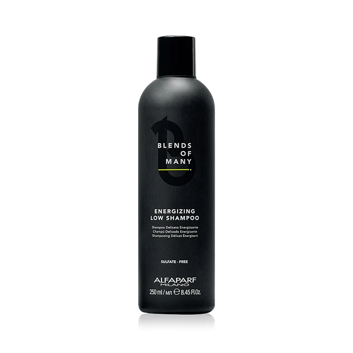 Alfaparf blends of many energizing low shampoo – shampoo energizzante anticaduta uomo. Per capelli deboli che cadono