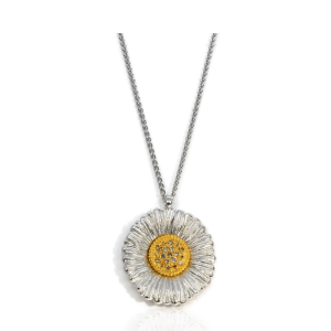 Ciondolo Daisy Diamanti brown