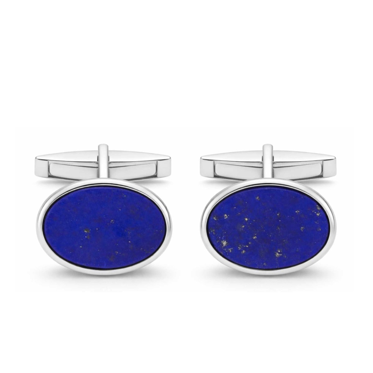Gemelli Ovali Argento e Lapis