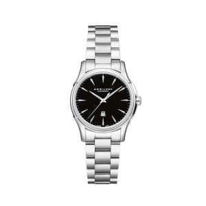 JAZZMASTER LADY AUTO QUADRANTE NERO FONDELLO TRASPARENTE 34 MM