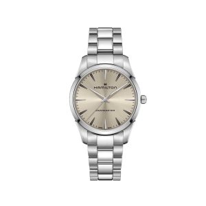 JAZZMASTER QUARTZ QUADRANTE BEIGE 40 MM