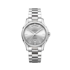 JAZZMASTER DAY DATE AUTO QUADRANTE ARGENTO 40 MM