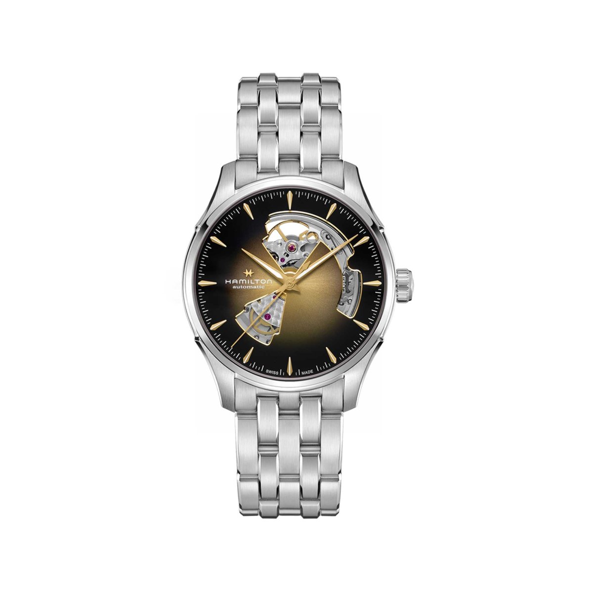 JAZZMASTER OPEN HEART AUTO QUADRANTE CHAMPAGNE 40MM