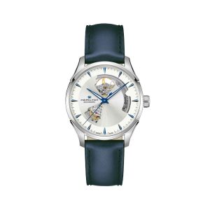 JAZZMASTER OPEN HEART AUTO QUADRANTE ARGENTO 40 MM