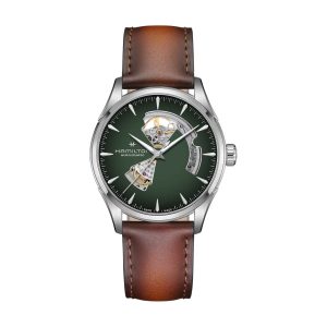 JAZZMASTER OPEN HEART AUTO 42MM QUADRANTE VERDE