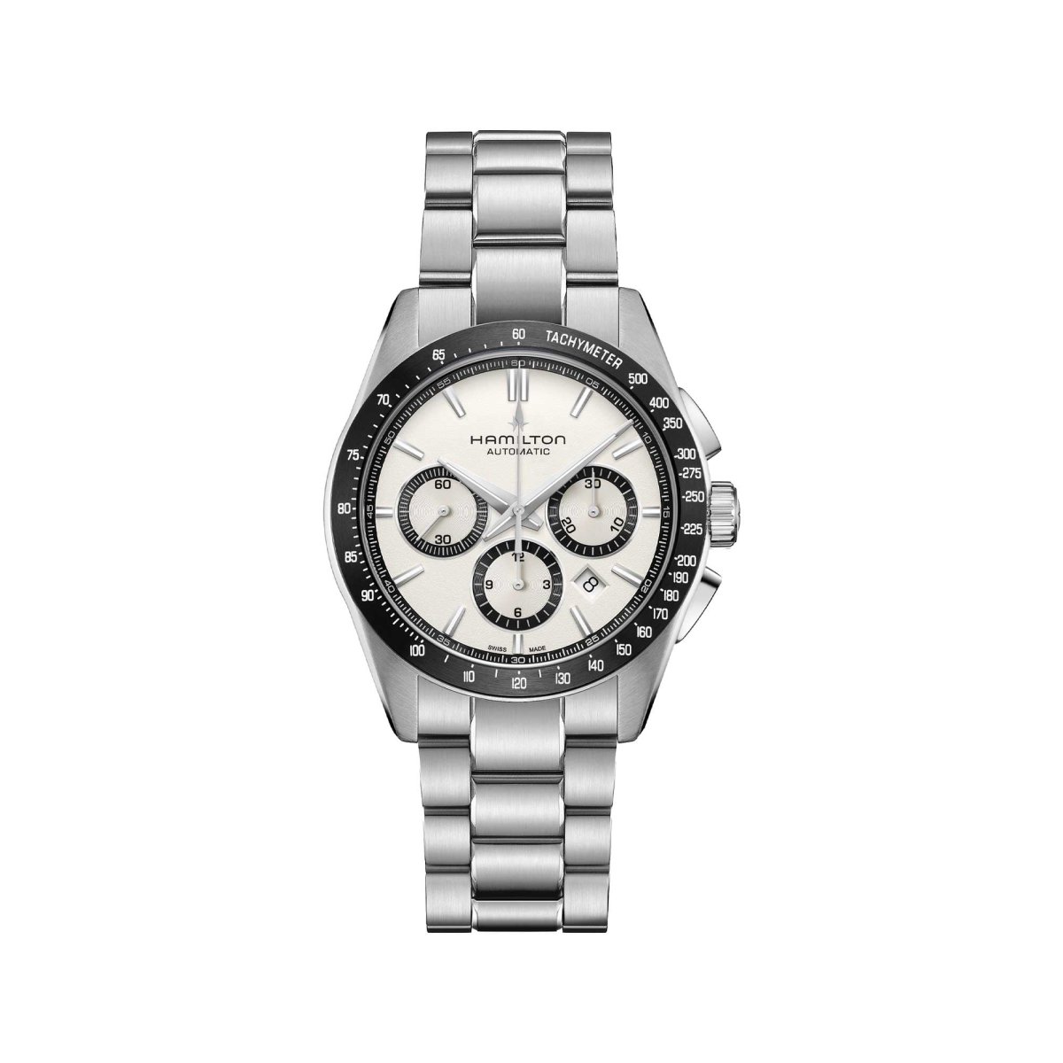 JAZZMASTER PERFORMER AUTOCHRONO  QUADRANTE BIANCO 42MM