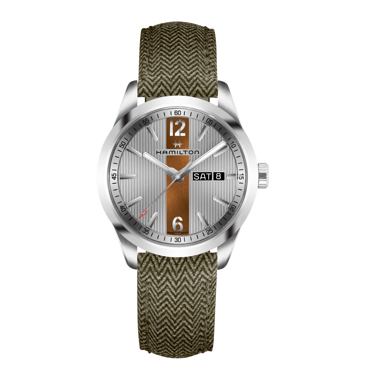 Orologio Hamilton BROADWAY GRIGIO TELA