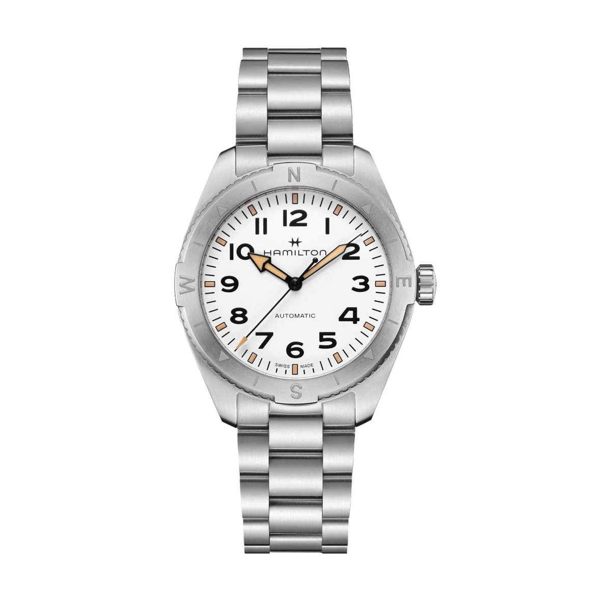 KHAKI FIELD EXPEDITION AUTO QUADRANTE BIANCO 41 MM