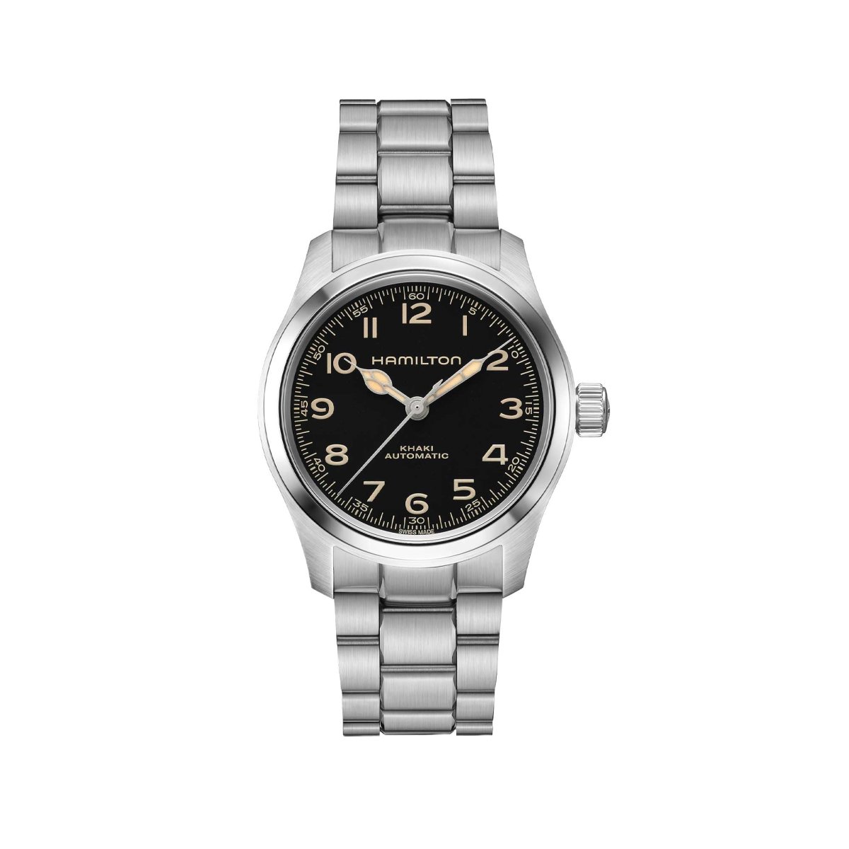 KHAKI FIELD MURPH QUADRANTE NERO 38MM