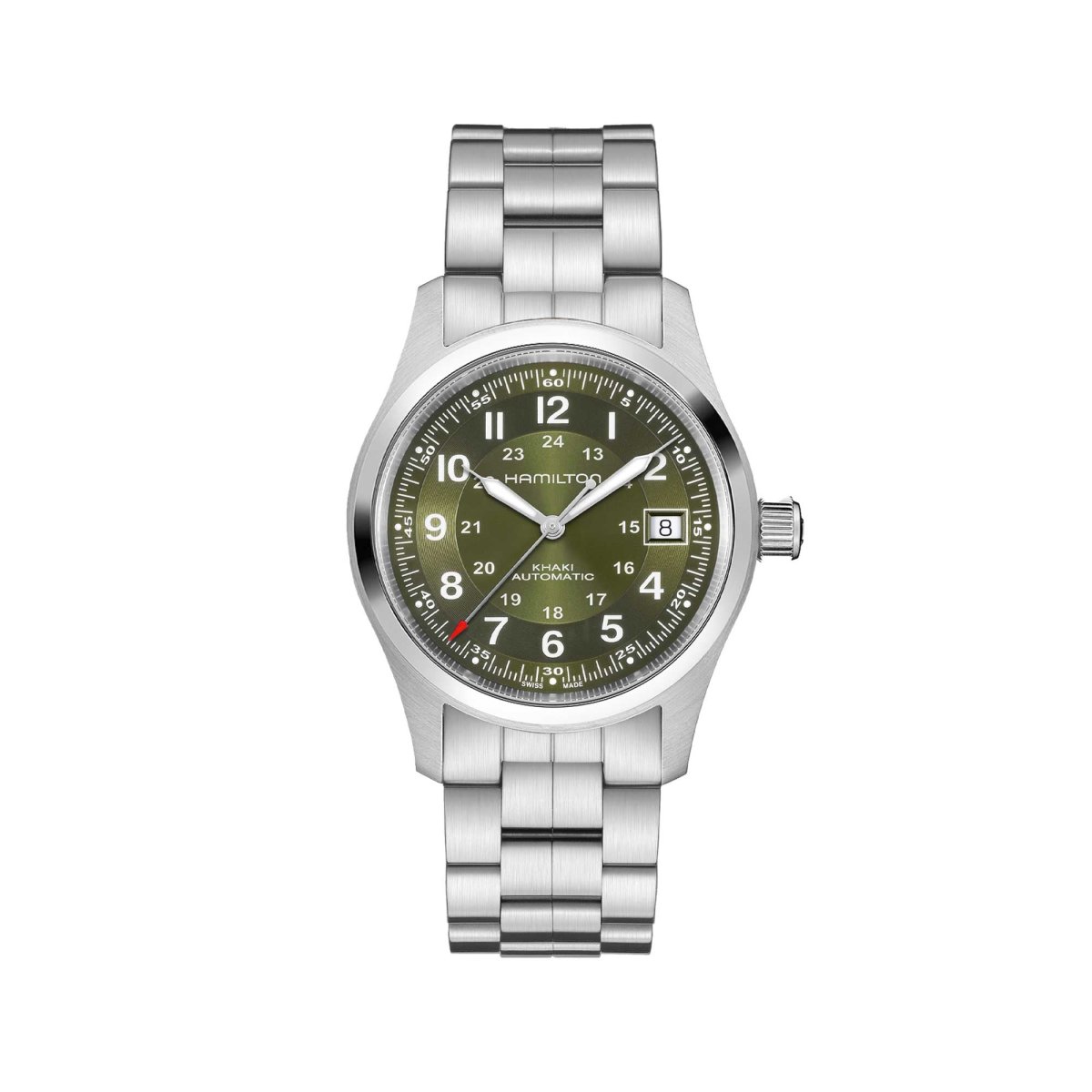 KHAKI FIELD AUTO 38 MM QUADRANTE VERDE