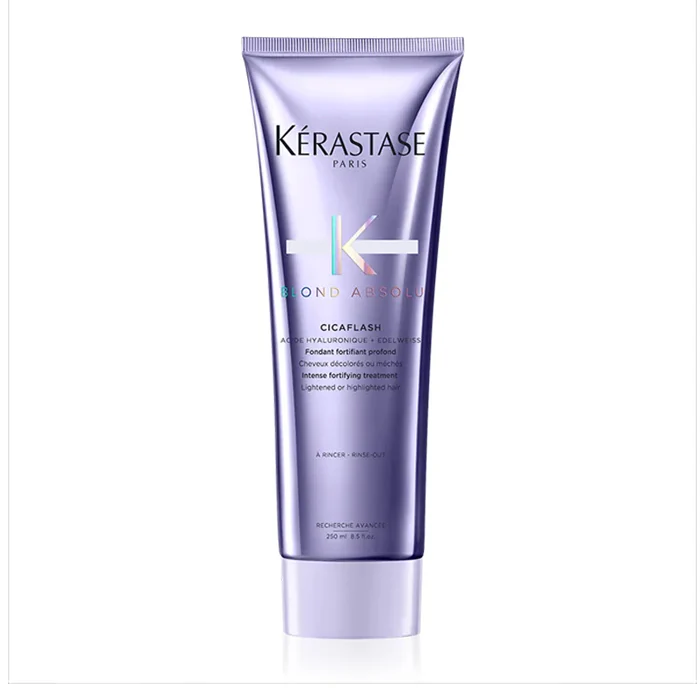 Kerastase blond absolu cicaflash – potere trattante di una maschera e leggerezza di un conditioner. per capelli biondi