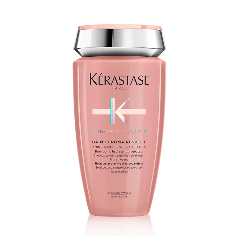 Kerastase chroma bain respect – shampoo per capelli colorati fini/medi. prolunga la durata del colore