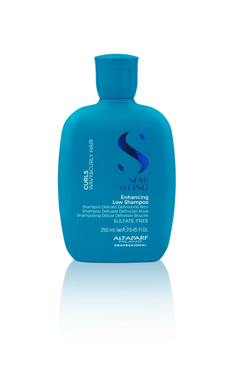 Alfaparf semi di lino curls enhancing low shampoo – shampoo specifico per capelli ricci o mossi