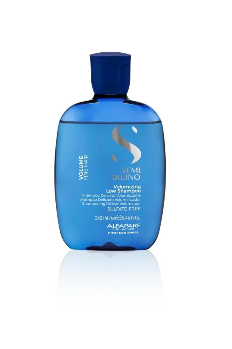 Alfaparf semi di lino volume volumizing shampoo – shampoo volumizzante e corporizzante per capelli fini