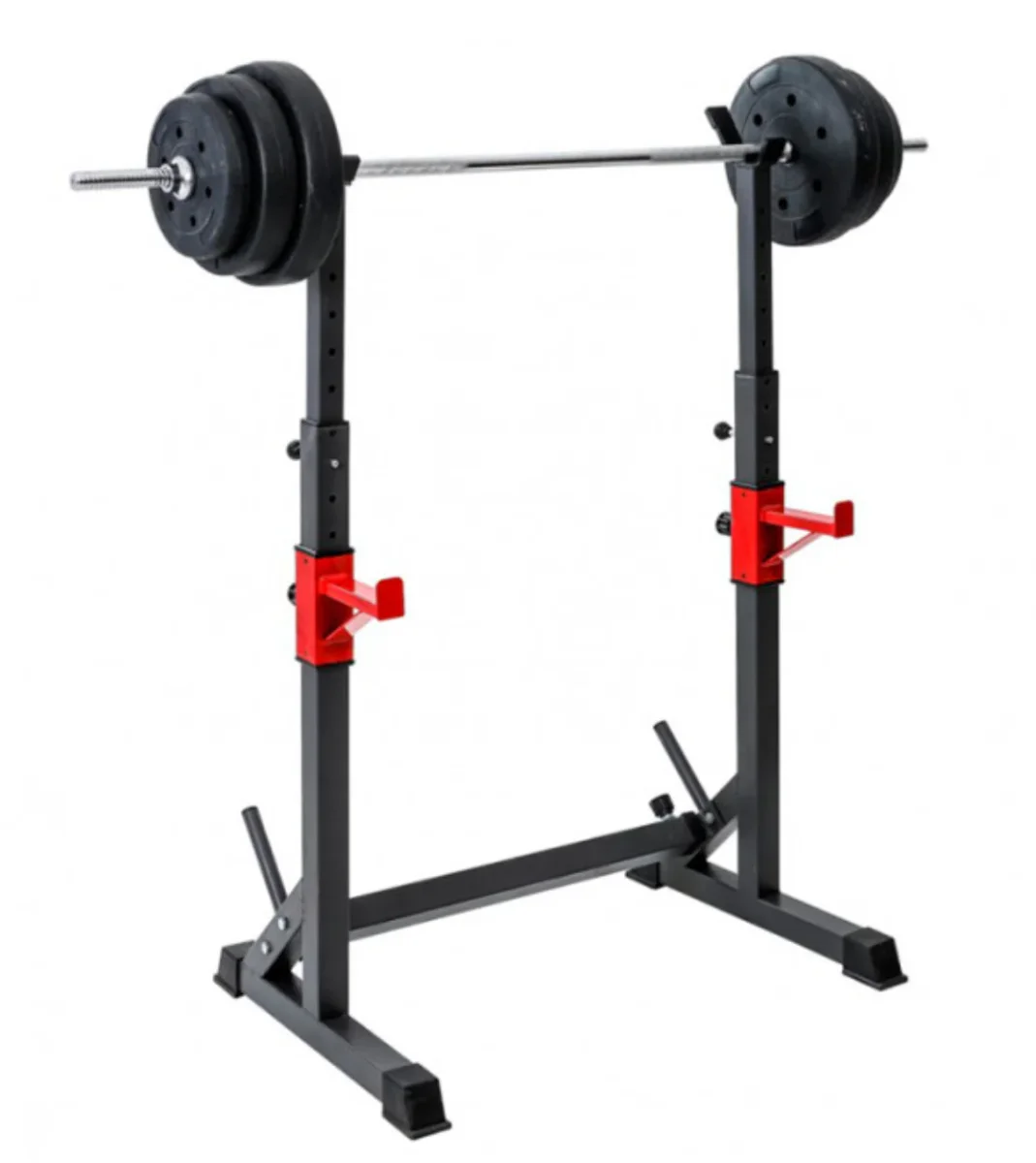 Mini rack regolabile per squat/panca