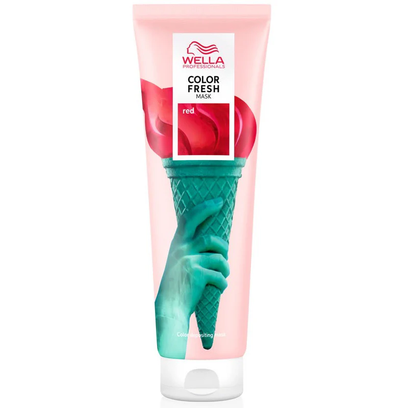 Wella professional color fresh mask red