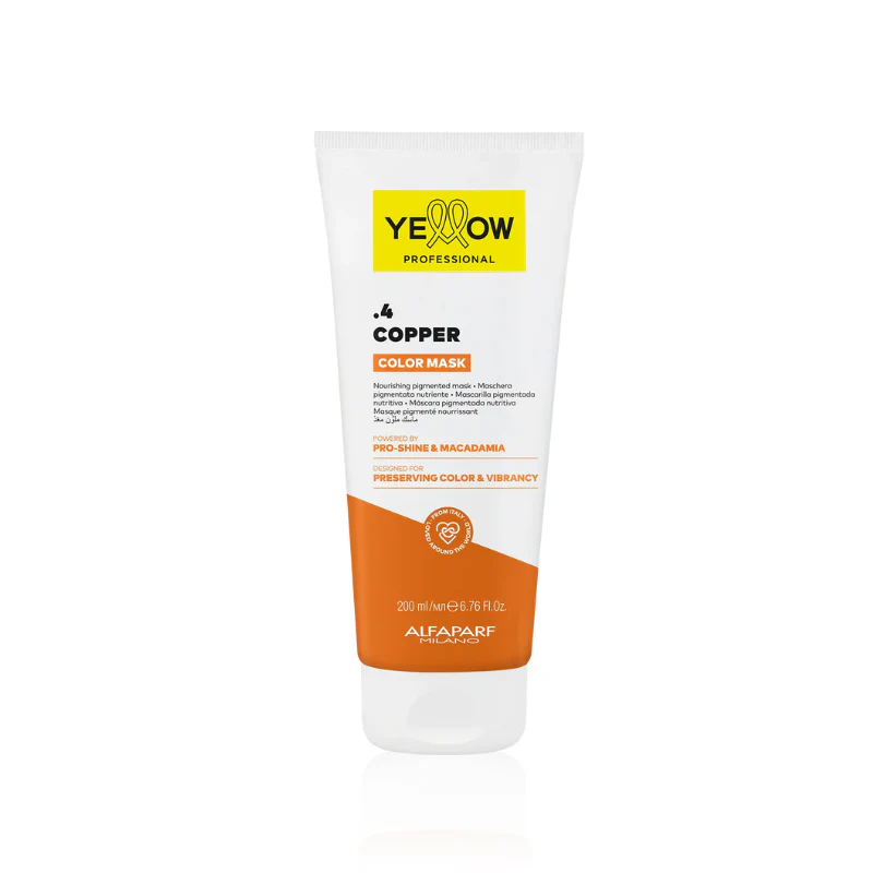 Yellow color care mask .4 copper