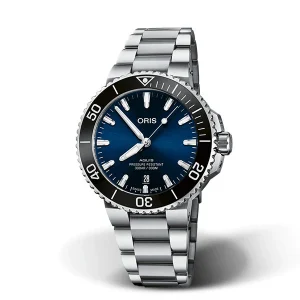 Aquis Date 41.5MM Calibre 400 - Blu