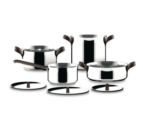 Batteria di pentole 7 pz EDO – Alessi **in esaurimento scorte**