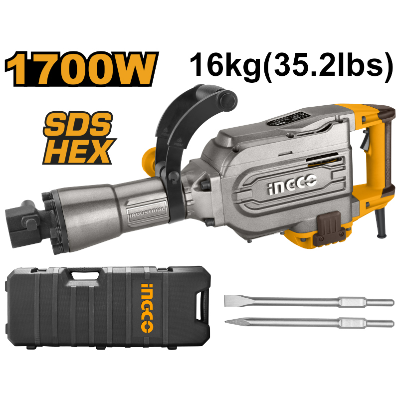 Martello Demolitore 1700W con valigetta