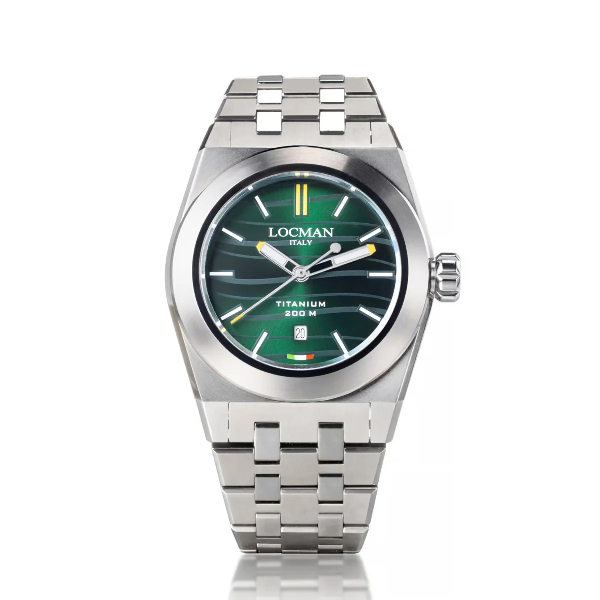 Stealth Titanio al Quarzo Verde Sunray – 42MM