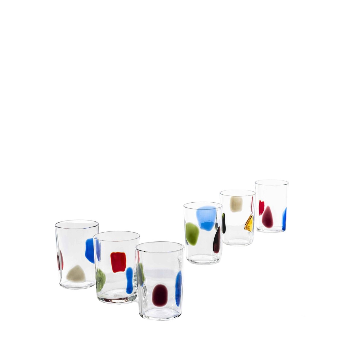 SET 6 BICCHIERI “PEZZENTE” STILE 3