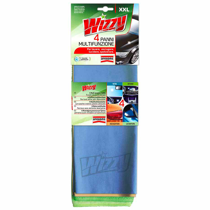 Wizzy 4 Panni Multifunzione XXL